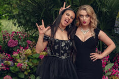 Lelia Khan and Rhea Norwood as Sahar and Imogen in 'Heartstopper Forever'