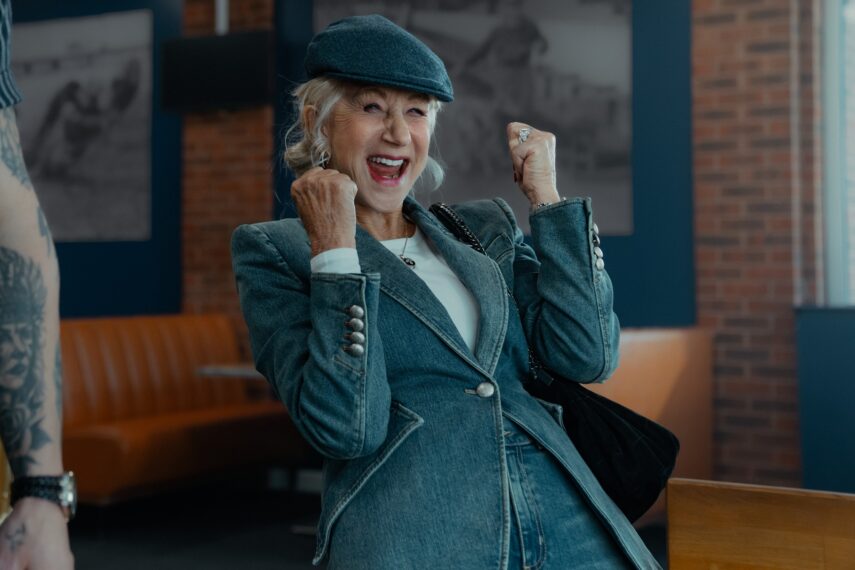 Helen Mirren as Maeve Harrigan In MobLand, season 2, streaming on Paramount+, 2026. Photo Credit: Luke Varley/Paramount+