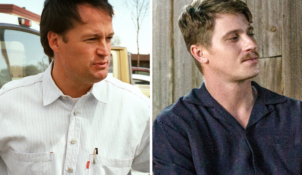 Former Boulder detective Steve Thomas who investigate the Jon Benet murder, now works as a carpenter. Sitting in his work pickup is his dog 'Coco.' (Photo By Brian Brainerd/The Denver Post via Getty Images); MUDBOUND, from left: Garrett Hedlund, Jason Mitchell, 2017. ph: Steve Dietl /© Netflix /Courtesy Everett Collection