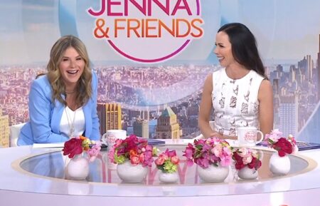 Jenna Bush Hager and Barbara Bush on the March 25, 2025, episode of NBC's 'Today With Jenna & Friends.'