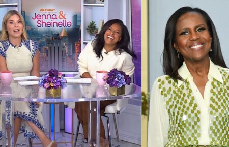 Jenna Bush Hager and Sheinelle Jones on the July 24, 2026, episode of NBC's 'Today With Jenna & Sheinelle'; Deborah Roberts at Disney 2026 Upfront Red Carpet held at North Javits Center on May 12, 2026 in New York, New York.