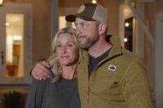 Jenny and Dave Marrs on Season 3, Episode 6, of HGTV's 'Rock the Block,' aired April 4, 2022.