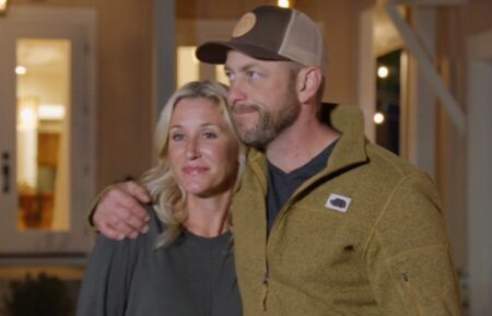 Jenny and Dave Marrs on Season 3, Episode 6, of HGTV's 'Rock the Block,' aired April 4, 2022.