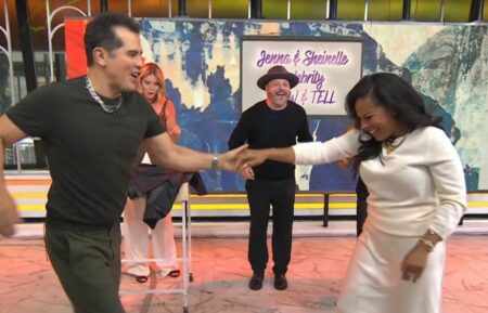 John Leguizamo and Sheinelle Jones on the July 14, 2026, episode of NBC's 'Today With Jenna & Sheinelle.'