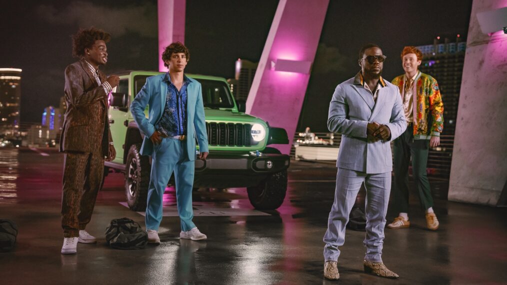 Kam Patterson, Marcello Hernández, Kevin Hart, and Ben Marshall, '72 Hours,' Netflix, premieres July 24, 2026.