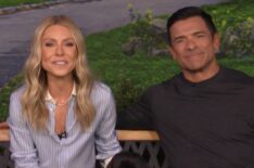 Kelly Ripa and Mark Consuelos on the July 23, 2026, episode of 'Live With Kelly and Mark.'