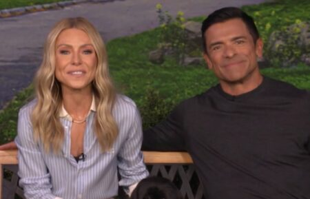 Kelly Ripa and Mark Consuelos on the July 23, 2026, episode of 'Live With Kelly and Mark.'
