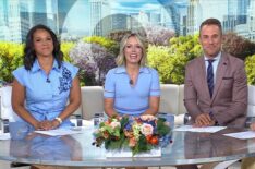 Laura Jarrett, Dylan Dreyer, and Taylor Twellman on the third hour of 'Today,' NBC, July 21, 2026.