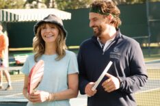 Mary Steenburgen and Jake Johnson in 'The Dink,' Apple TV movie, premieres July 24, 2026.