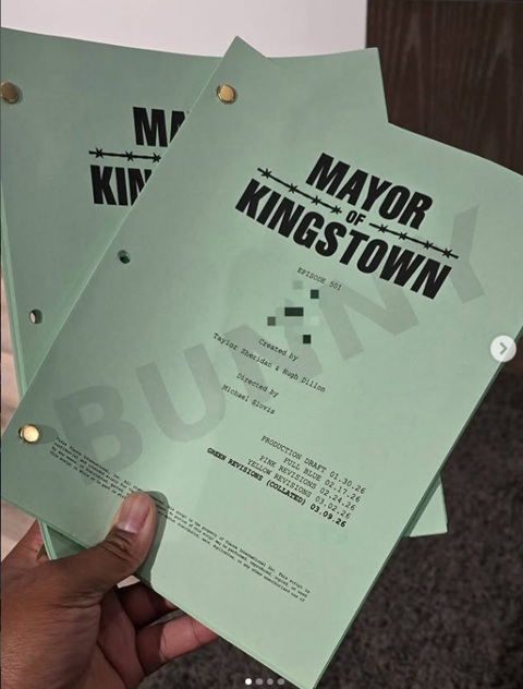 Mayor of Kingstown - Scripts - From Tobi Bamtefa