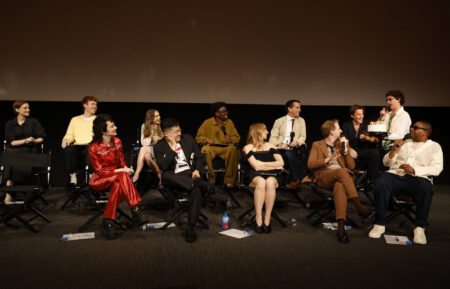 SATURDAY NIGHT LIVE -- SNL FYC Event -- Pictured: (l-r) Ashley Padilla, Ben Marshall, Sarah Sherman, Veronika Slowikowska, Bowen Yang, Kam Patterson, Chloe Fineman, Andrew Dismukes, James Austin Johnson, Tommy Brennan, Marcello Hernandez, Kenan Thompson at The Saban Media Centre in North Hollywood, CA on June 1, 2026 -- (Photo by: Griffin Nagel/NBC)