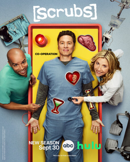 SCRUBS - Key Art. (Disney)