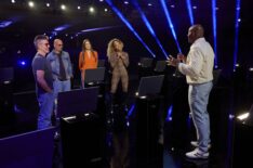 Simon Cowell, Howie Mandel, Sofía Vergara, Mel B, Terry Crews, 'America's Got Talent,' Season 21, Episode 8, NBC, July 21, 2026.