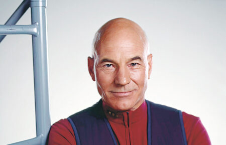 STAR TREK: THE NEXT GENERATION, Patrick Stewart, 1987-94.