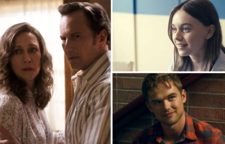THE CONJURING: THE DEVIL MADE ME DO IT, from left: Vera Farmiga, Patrick Wilson, 2021. ph: Ben Rothstein / © Warner Bros. / Courtesy Everett Collection; NORTH OF NORMAL, Amanda Fix, 2022. © Elevation Pictures /Courtesy Everett Collection; RANSOM CANYON, Garrett Wareing, (Season 2, ep. 205, aired July 23, 2026). photo: ©Netflix / Courtesy Everett Collection