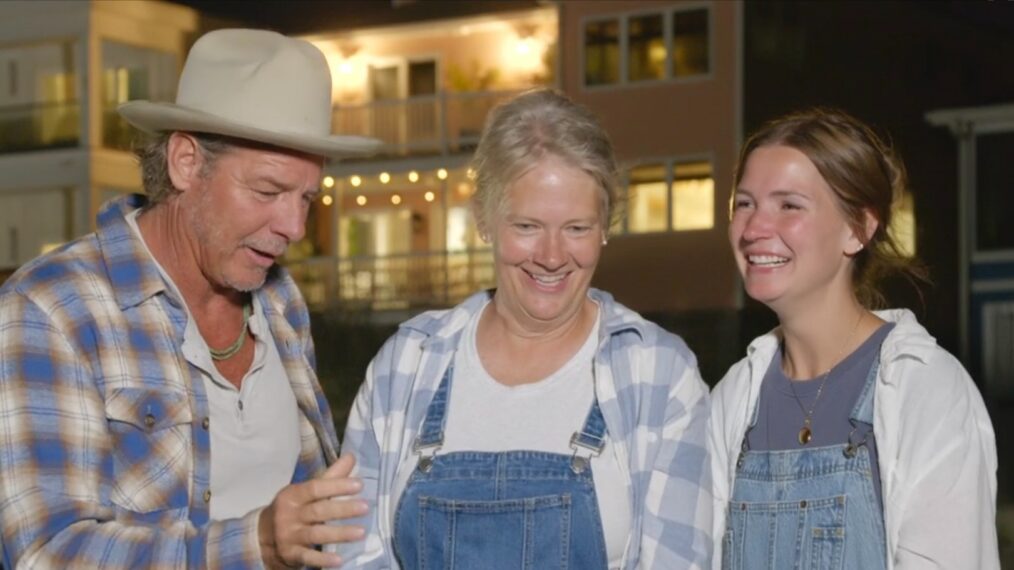 Ty Pennington, Michelle Mueller, and Sydney Lorence, 'Battle on the Beach,' Season 5, Episode 6, HGTV, aired July 13, 2026.