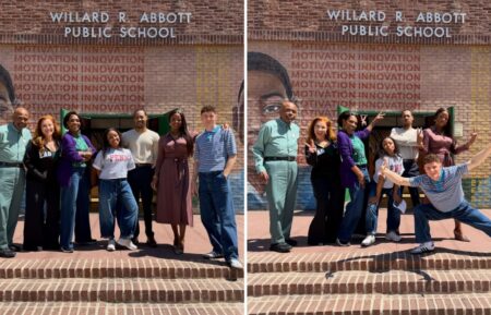 The stars of 'Abbott Elementary' behind the scenes of Season 6