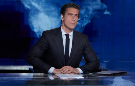 David Muir anchoring 'ABC World News Tonight'