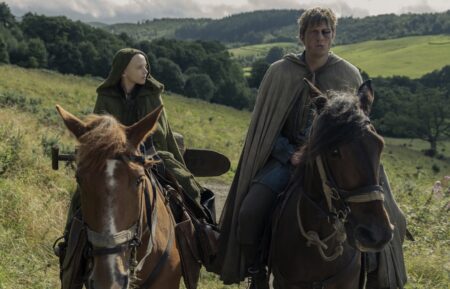 Dexter Sol Ansell as Egg and Peter Claffey as Dunk in 'A Knight of the Seven Kingdoms' Season 1