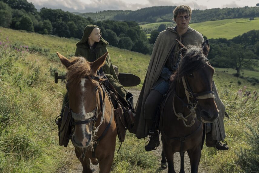 Dexter Sol Ansell as Egg and Peter Claffey as Dunk in 'A Knight of the Seven Kingdoms' Season 1