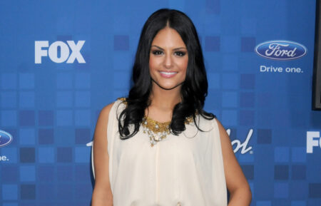Finalist Pia Toscano arrives at the American Idol Season 10 Top 13 Finalists Party at The Grove, March 3, 2011 in Los Angeles, California