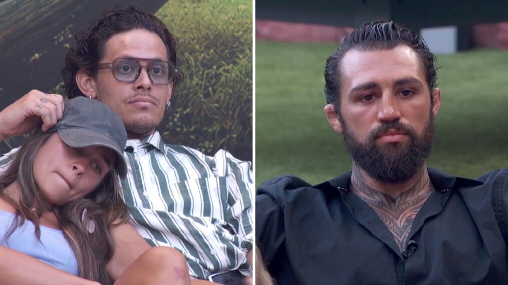 "Big Brother" Season 28 Houseguests ( from left) Jason De Puy and Kamu Kirk