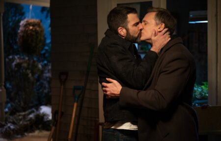 Zachary Quinto as Dr. Oliver Wolf, Teddy Sears as Dr. Josh Nichols — 'Brilliant Minds' Series Finale "The Way Home"