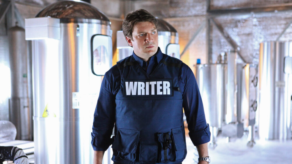 Nathan Fillion as Richard Castle in 'Castle'