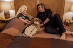 Harriet Dyer and Patrick Brammall in 'Colin From Accounts' Season 3