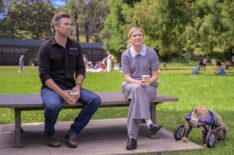 Patrick Brammall and Harriet Dyer in 'Colin From Accounts' Season 3