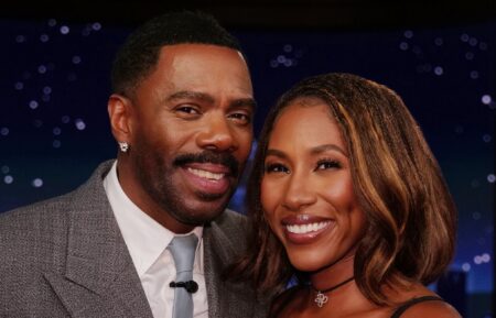 Colman Domingo and Diarra Kilpatrick on 'Jimmy Kimmel Live!' on July 21