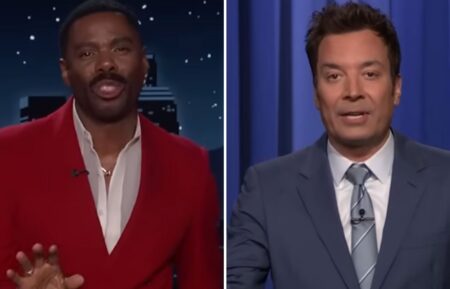 Colman Domingo and Jimmy Fallon