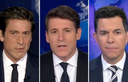 David Muir, Tony Dokoupil, Tom Llamas