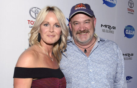 Florence Colburn and Keith Colburn attend Keep It Clean To Benefit Waterkeeper Alliance Live Earth Day Comedy Benefit on April 22, 2015 in Los Angeles, California