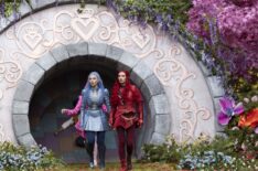 Malia Baker and Kylie Cantrall in 'Descendants: Wicked Wonderland.'