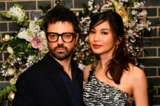 Dominic Cooper and Gemma Chan attend Netflix's annual BAFTA Awards afterparty at Chiltern Firehouse on February 19, 2023 in London, England.