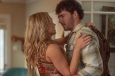 Natalie Alyn Lind as Oreanna Jackson and Finn Little as Carter in the 'Dutton Ranch' Season 1 finale