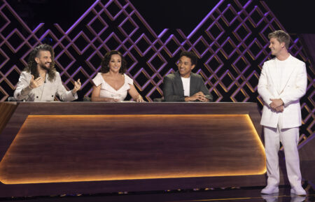 Mark Ballas, Shirley Ballas, Brandon Armstrong, Robert Irwin