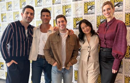 Ed Weeks, Parker Young, Jaren Lewison, Helen J. Shen, an Allegra Edwards for 'Eternally Yours' at SDCC 2026