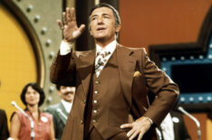 Richard Dawson hosting 'Family Feud'