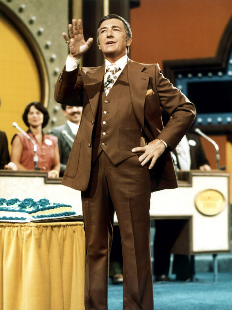 Richard Dawson hosting 'Family Feud'