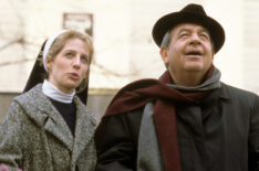 Tom Bosley as Father Dowling and Tracy Nelson as Sister Stephanie in 'Father Dowling's Mysteries'