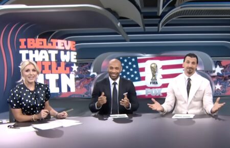 Rebecca Lowe and Fox Sports World Cup hosts