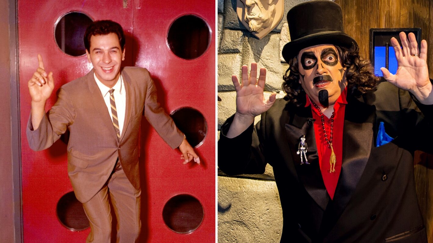 Freddy 'boom boom' Cannon and Rich Koz as Svengoolie