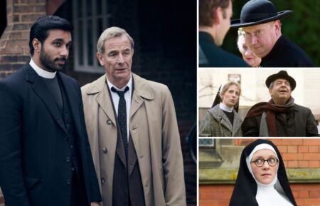 'Grantchester,' 'Father Brown,' 'Father Dowling Mysteries,' 'Sister Boniface Mysteries'