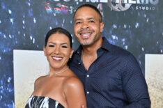 Page Turner and Mike Hill attend the Los Angeles Premiere of Footage Films' 'Run' at TCL Chinese Theatre on August 27, 2025 in Hollywood, California