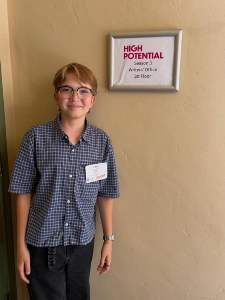 Matthew Lamb behind the scenes of 'High Potential' Season 3