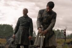 Richard Flood and Fabien Frankel in 'House of the Dragon' Season 3 Episode 6