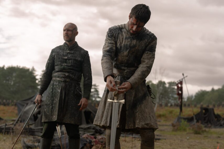 Richard Flood and Fabien Frankel in 'House of the Dragon' Season 3 Episode 6