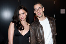 Margaret Qualley(L) and Jack Antonoff attend the 68th GRAMMY Awards at Crypto.com Arena